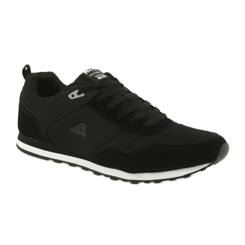 Zapatillas deportivas American Club Sport, jogging WT11 / 19 negro 1