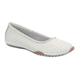 Filippo Bailarinas Piel Calada blanco 3