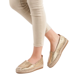 Small Swan Alpargatas Brillantes amarillo 6