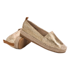 Small Swan Alpargatas Brillantes amarillo 3
