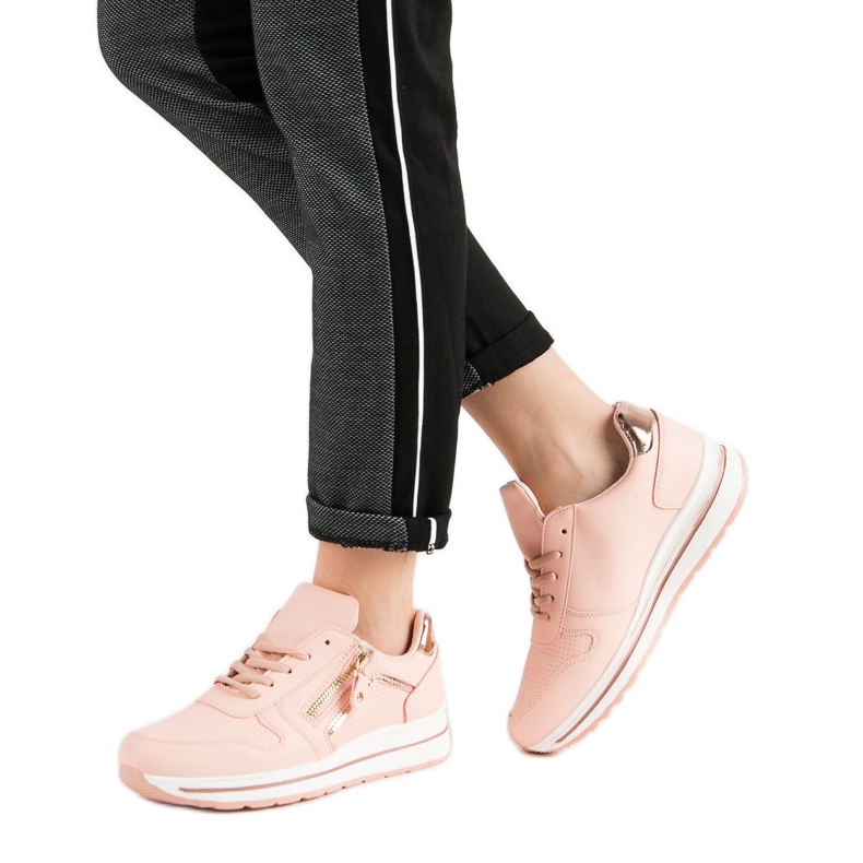 Zapatos deportivos rosas rosado 2 Zapatos deportivos rosas rosado 2