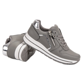 Zapatos deportivos grises 2
