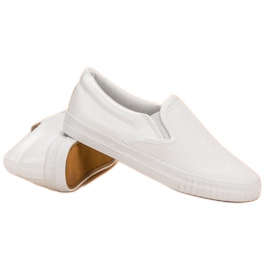 Muto Zapatillas sin cordones blancas blanco 6