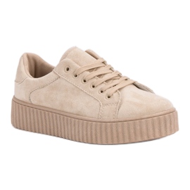 Seastar Creepers de ante beige 3