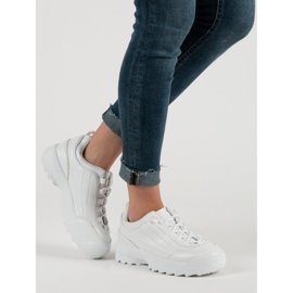 Zapatillas en la plataforma blanco 1 Zapatillas en la plataforma blanco 1