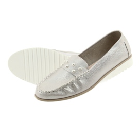 Sergio Leone Perlas de perlas de perlas beige de perlas blanco 5