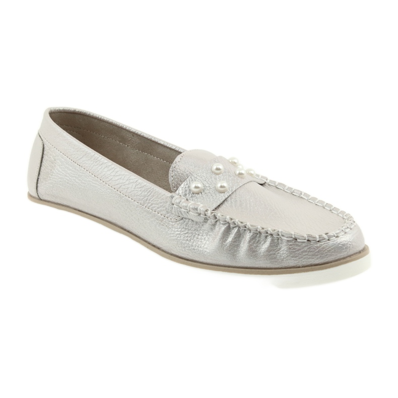 Sergio Leone Perlas de perlas de perlas beige de perlas blanco 1