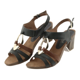Sandalias mujer caprice golden oval marrón amarillo azul marino 3 Sandalias mujer caprice golden oval marrón amarillo azul marino 3
