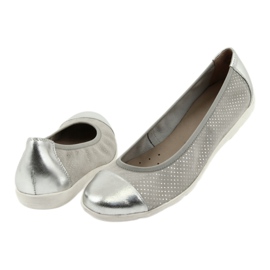 Bailarinas de mujer Caprice 22152 gris 4