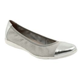 Bailarinas de mujer Caprice 22152 gris 1