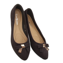 Bailarinas de mujer grises JM3550J Gris 1 Bailarinas de mujer grises JM3550J Gris 1
