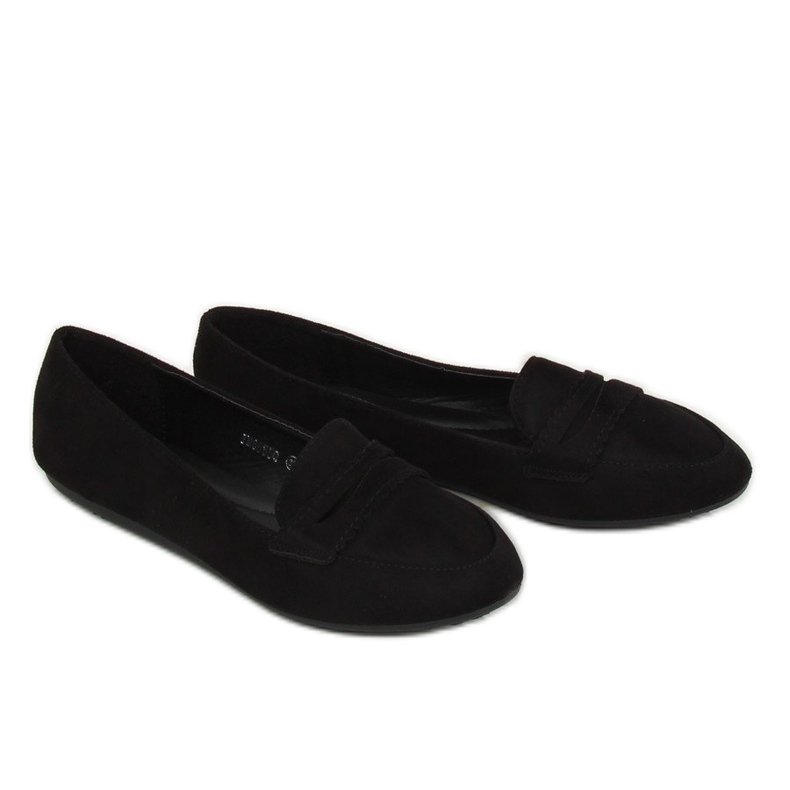 Mocasines bailarina negros JM6655Q Negro 1