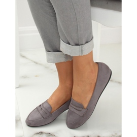 Mocasines bailarinas grises JM6655Q Gris 4