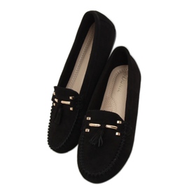 Black Mocasines negros de mujer L7183 Black 1 Black Mocasines negros de mujer L7183 Black 1