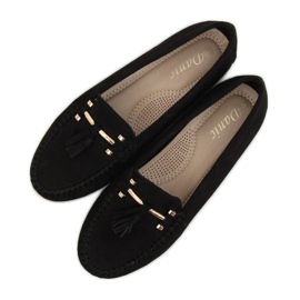 Black Mocasines negros de mujer L7183 Black 2