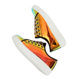 Zapatillas FZ09 Golden gasoline dorado 4