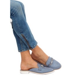 F9375 Zapatillas mocasines azules 1