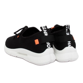 Zapatillas deportivas negras BK-117 Black negro 3
