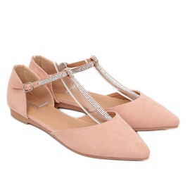 Bailarinas rosas con correa A321 Pink rosado 2