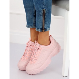 Pink 83018 Zapatillas deportivas rosa rosado 3