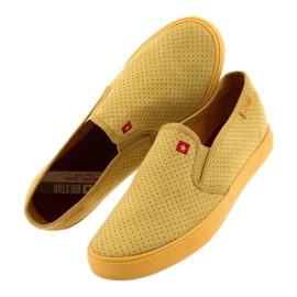 Zapatillas sin cordones de mujer Big Star 274889 amarillo 5