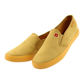 Zapatillas sin cordones de mujer Big Star 274889 amarillo 3