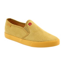 Zapatillas sin cordones de mujer Big Star 274889 amarillo 1
