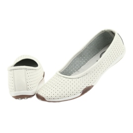 Bailarinas blancas caladas Filippo 089 blanco 4