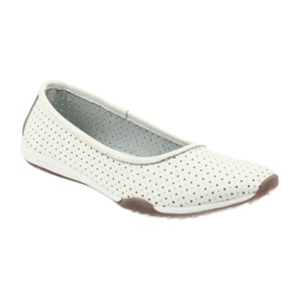 Bailarinas blancas caladas Filippo 089 blanco 1
