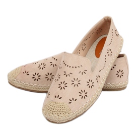 Alpargatas caladas beige 9023 Beige 1
