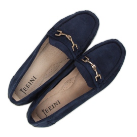 Mocasines mujer azul marino R819 Navy 1