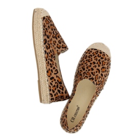 Alpargatas de mujer leopardo 180-5 leopardo marrón multicolor 1