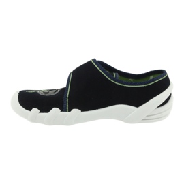 Calzado infantil befado 273X247 azul marino verde 2