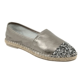 Alpargatas de mujer Badura 6544 gris 1