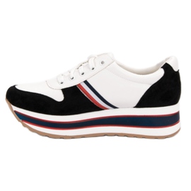 Seastar Zapatillas de moda blanco negro multicolor 1