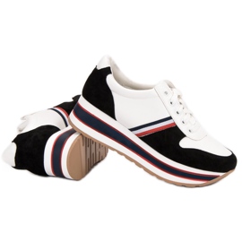 Seastar Zapatillas de moda blanco negro multicolor 2