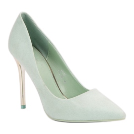 Seastar Tacones de ante color menta azul multicolor 5