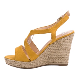 Alpargatas en sandalias Kotrurnie amarillo 6