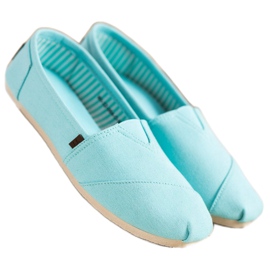 Slipons Menta Clásicos verde 1