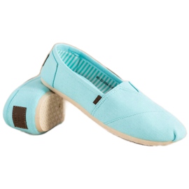 Slipons Menta Clásicos verde 2