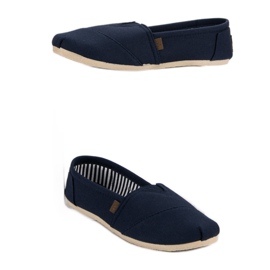 Slipons Clásicos Azul Marino 6
