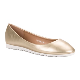 Yes Mile Bailarinas doradas clásicas dorado 4