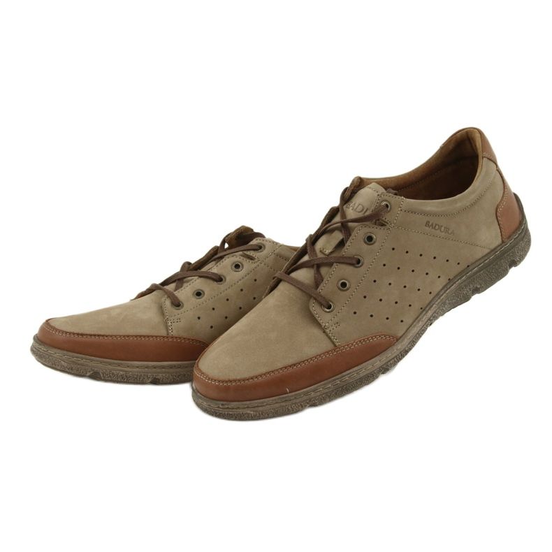 Zapatos de hombres Badura 3524 beige / marrón 3 Zapatos de hombres Badura 3524 beige / marrón 3