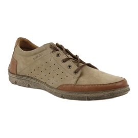 Zapatos de hombres Badura 3524 beige / marrón 1 Zapatos de hombres Badura 3524 beige / marrón 1
