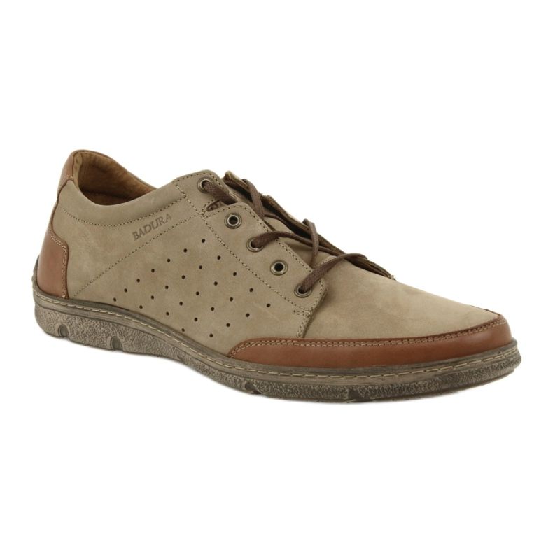 Zapatos de hombres Badura 3524 beige / marrón 1 Zapatos de hombres Badura 3524 beige / marrón 1