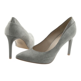 Zapatos de salón con tacón alto para mujer ANIS gris 4 Zapatos de salón con tacón alto para mujer ANIS gris 4