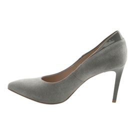 Zapatos de salón con tacón alto para mujer ANIS gris 2 Zapatos de salón con tacón alto para mujer ANIS gris 2