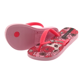 Ipanema Chicas chanclas rojo 5