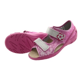 Calzado infantil befado pu 065X123 gris rosa 5