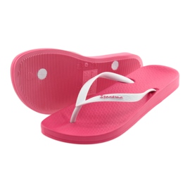 Chanclas Ipanema 81030 para uso recreativo blanco rosado 4